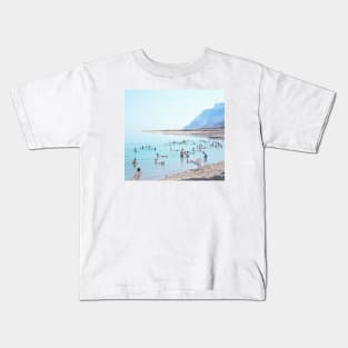 Israel, Dead Sea. Floating and Relaxing Kids T-Shirt